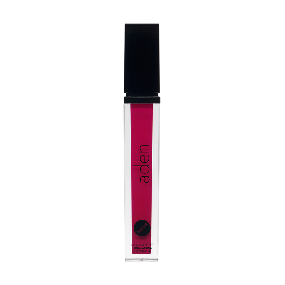 Рідка матова помада Aden Satin Effect Lipstick 07 Shimmering Fuchsia, 7 мл